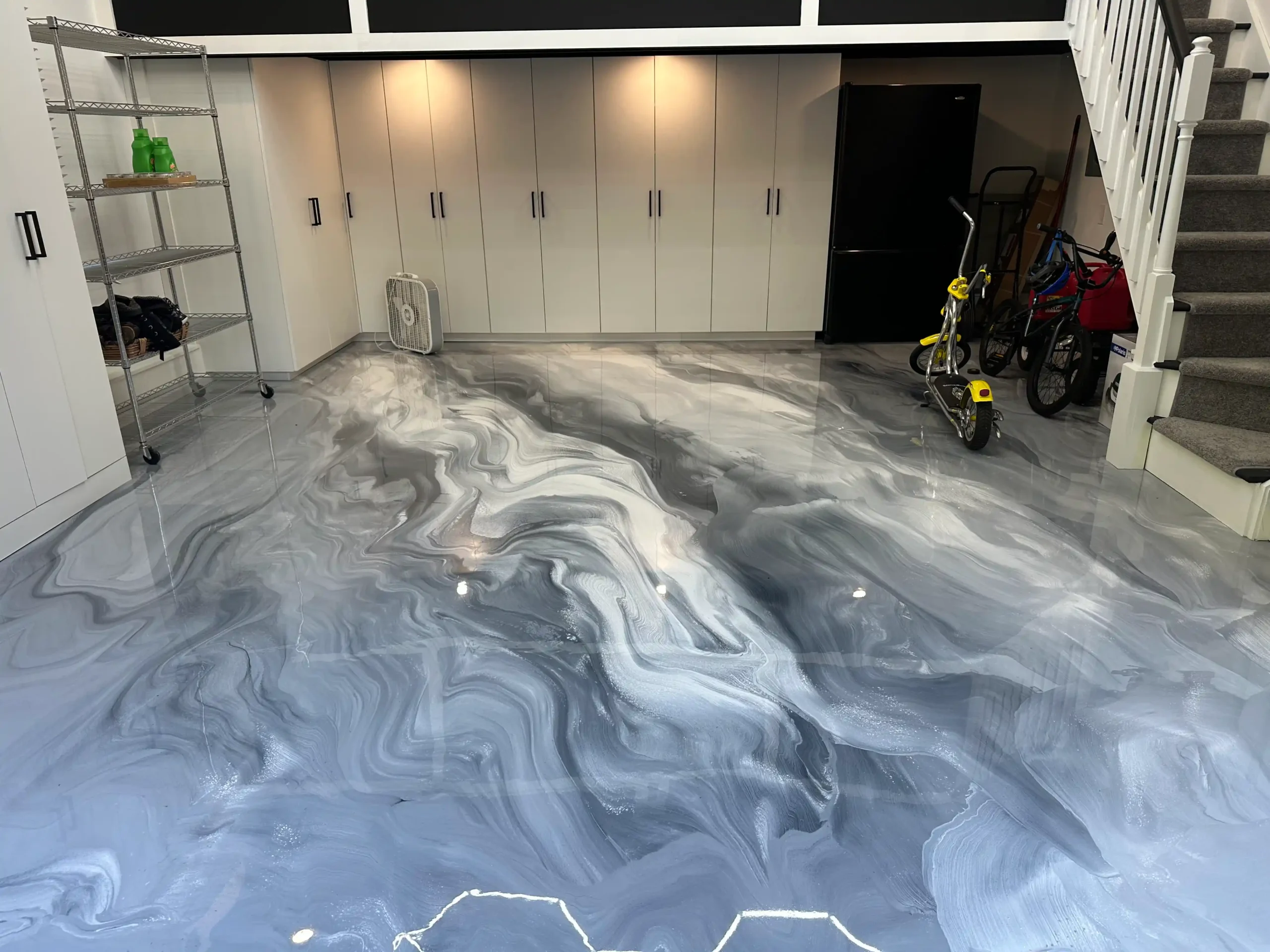 Retail Spaces epoxy flooring