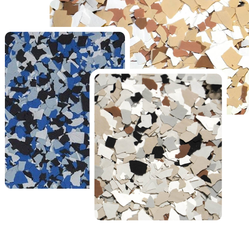 Flake Epoxy epoxy flooring sample