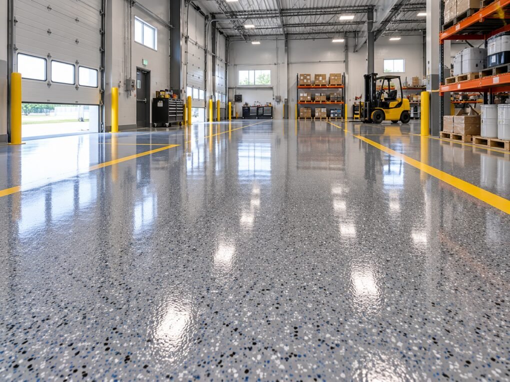 Commercial Epoxy Flooring project
