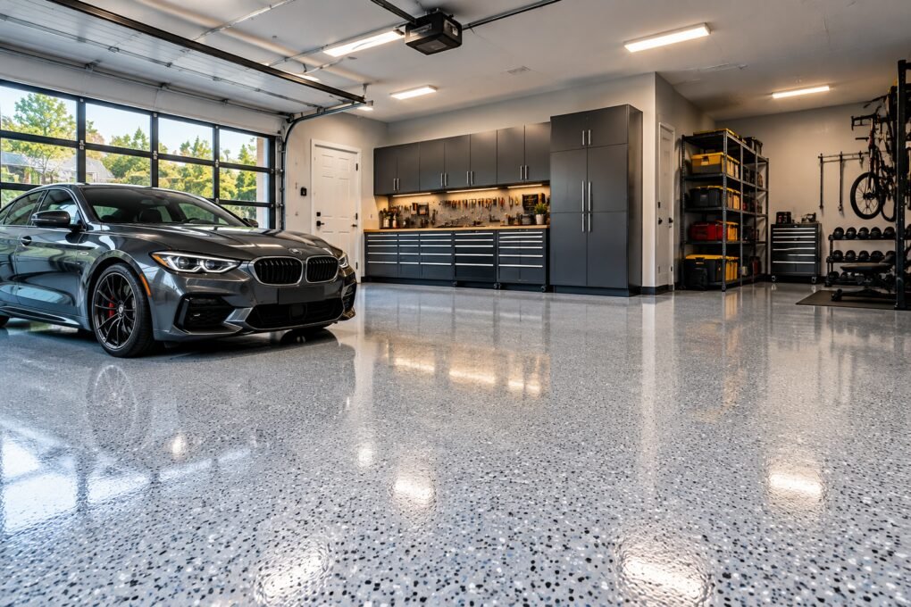 Residential Epoxy Flooring project