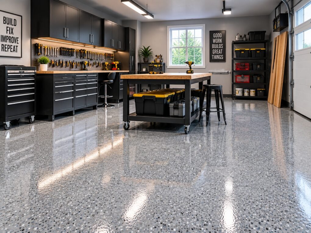 Home epoxy flooring