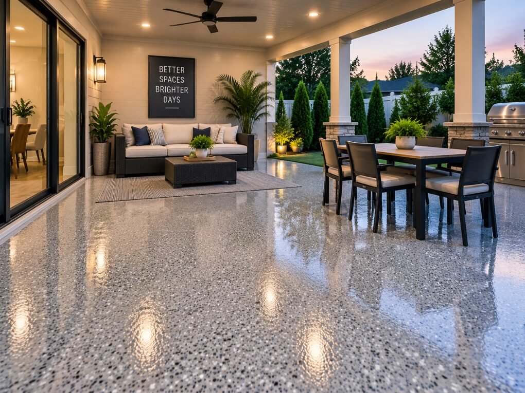 Patio & Outdoor epoxy flooring